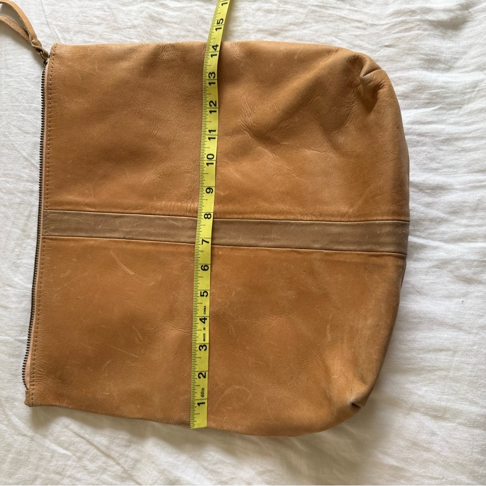 Tan Leather Able clutch - Picture 4 of 6